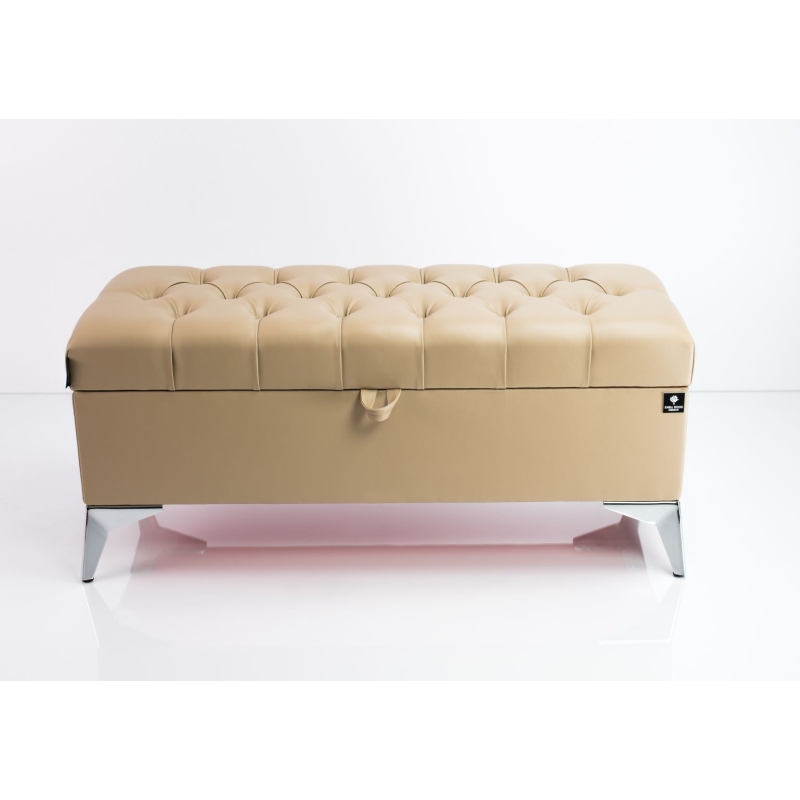 Tufted Storage Bench